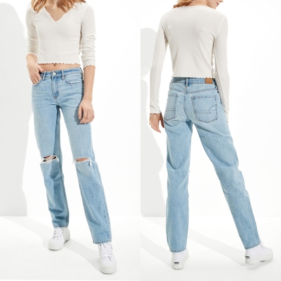 American Eagle Outfitters Denim - AE 90s Straight Jeans